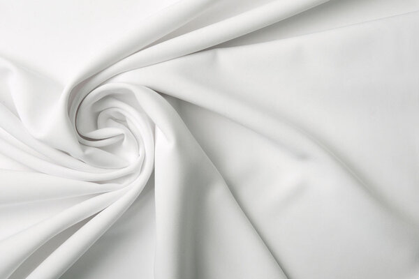 Crêpe Elasticizzato in 2 Direzioni Bianco Crêpe Elasticizzato in 2 Direzioni Bianco