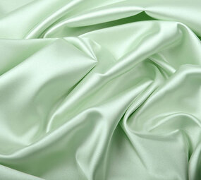 Stretch Satijn Oud Mint Groen