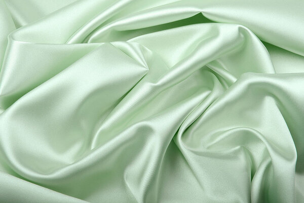 Stretch Satin Old Mint Green