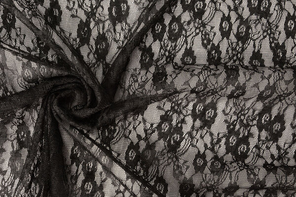 Spitzenstoff Danique  Schwarz Spitzenstoff Danique  Schwarz