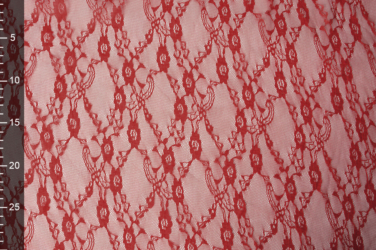 Spitzenstoff Danique Rot Spitzenstoff Danique Rot