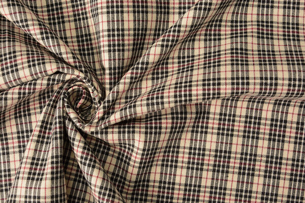 Tartan Ruit Klein Beige