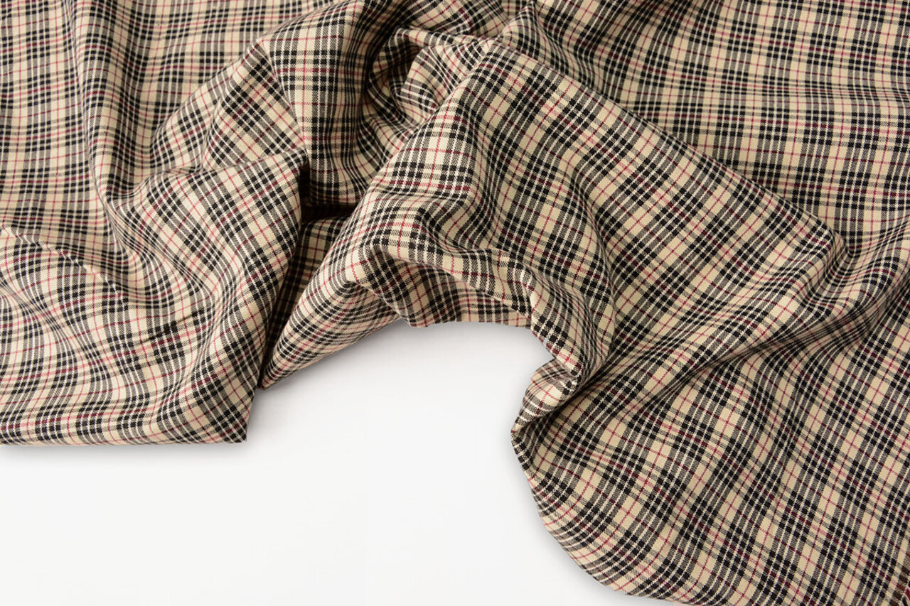 Tartan Check Small Beige