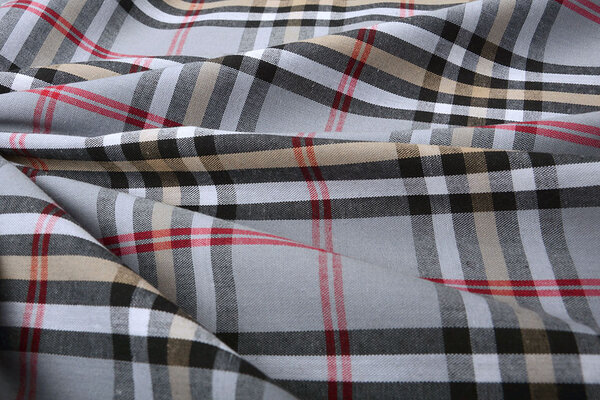 Tartan Carreaux Gris
