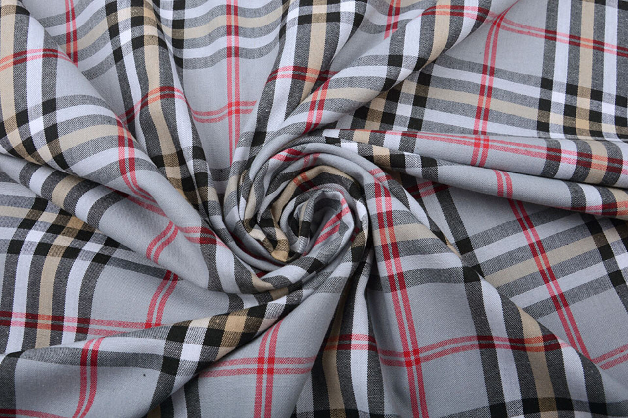 Tartan Carreaux Gris
