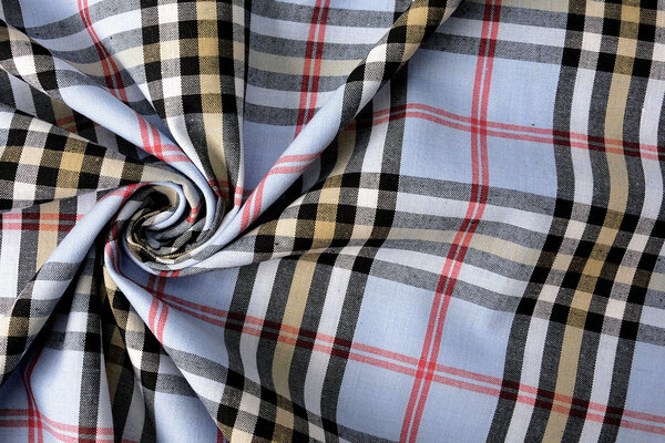 Tartan Karo Jeans Blau Tartan Karo Jeans Blau