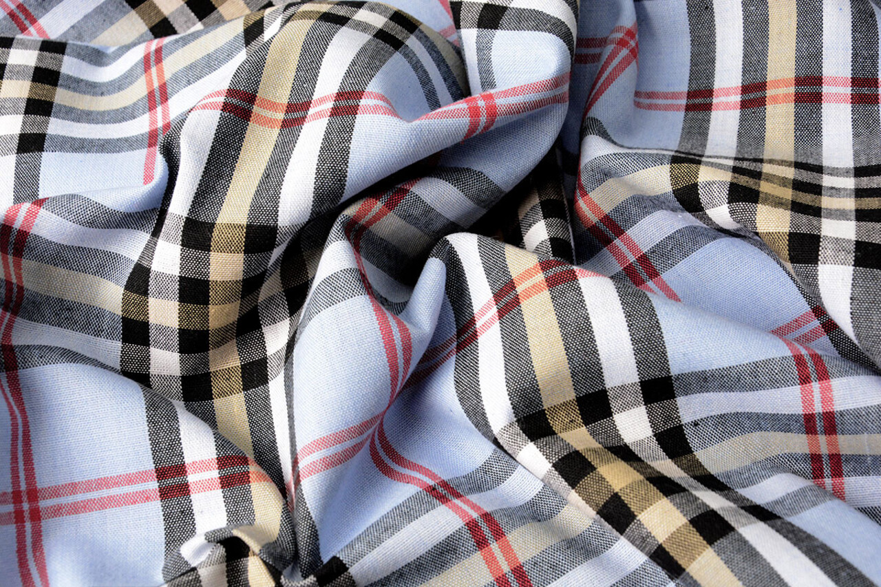 Tartan Karo Jeans Blau Tartan Karo Jeans Blau