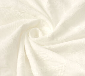 Stickerei Baumwolle Misty Creme