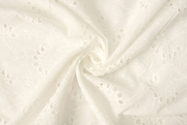 Embroidery Cotton Melodie Creme Embroidery Cotton Melodie Creme