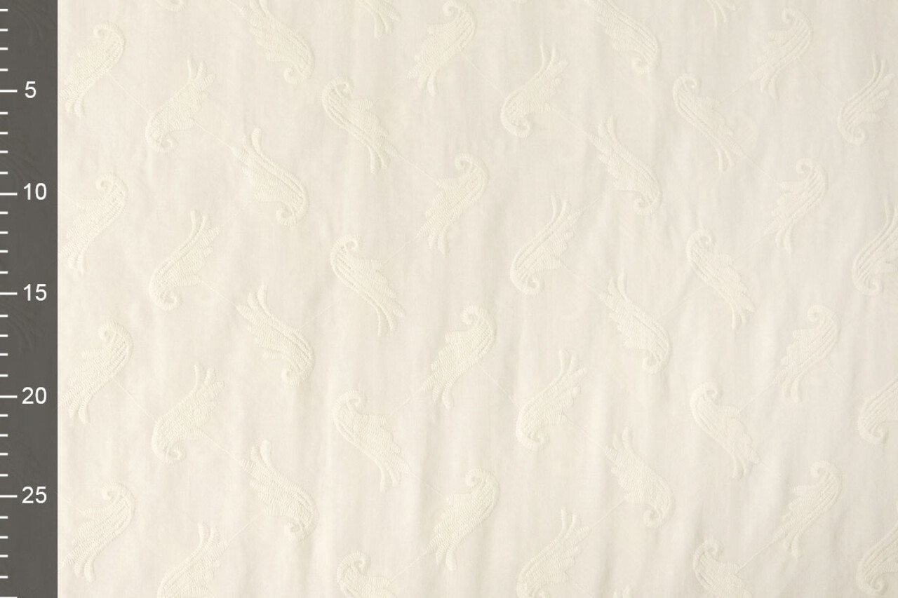 Broderie Katoen Mandy Creme Broderie Katoen Mandy Creme