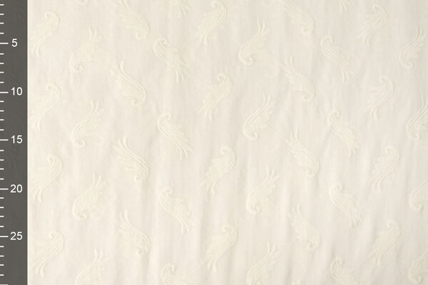 Broderie Katoen Mandy Creme Broderie Katoen Mandy Creme