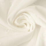 Bordado Inglés Algodón Leila Crema Bordado Inglés Algodón Leila Crema