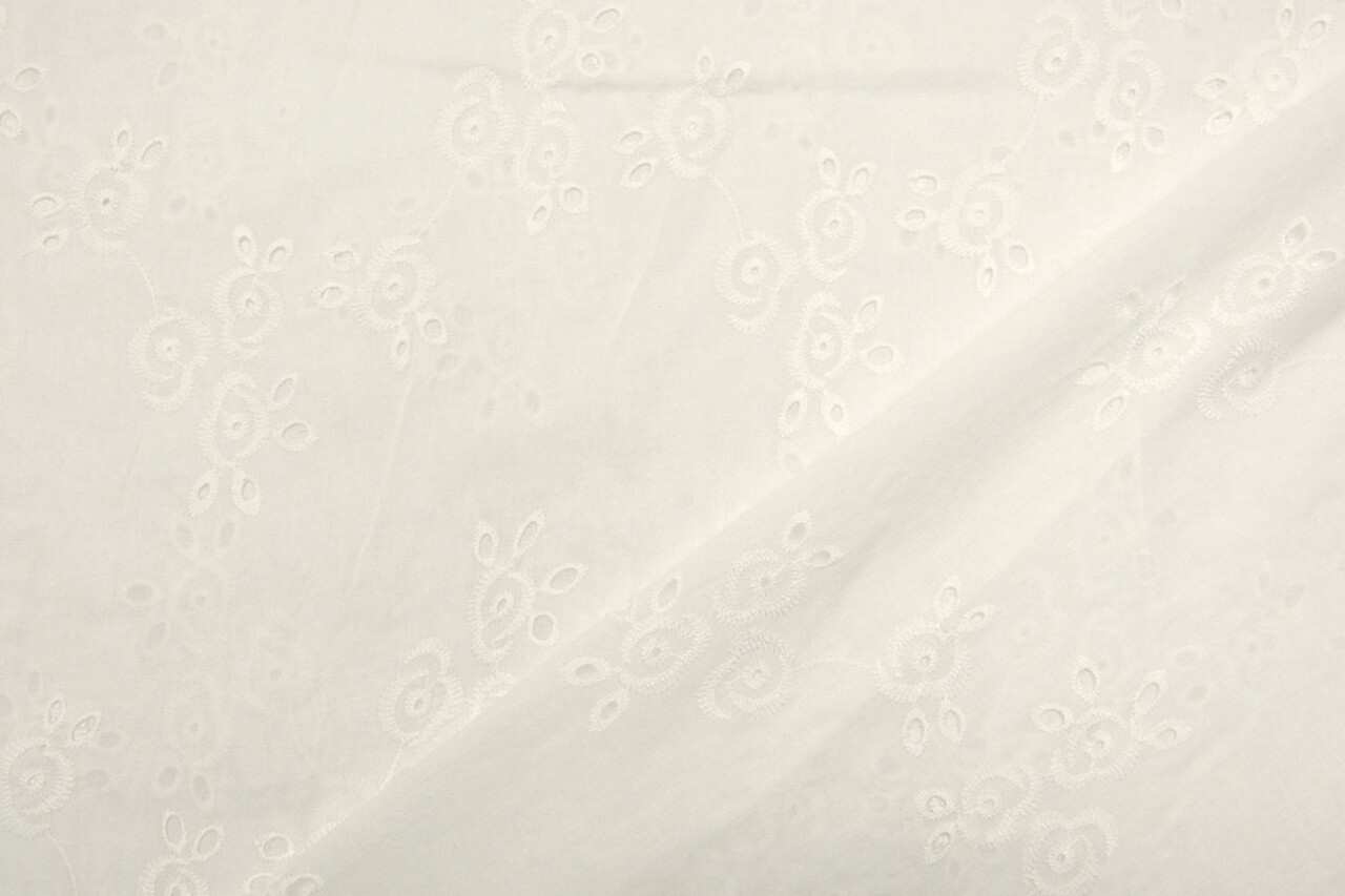 Ricamo Cotone Leila Crema Ricamo Cotone Leila Crema