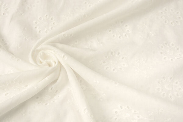 Ricamo Cotone Liane Crema Ricamo Cotone Liane Crema