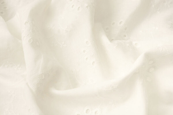 Embroidery Cotton Liane Creme Embroidery Cotton Liane Creme