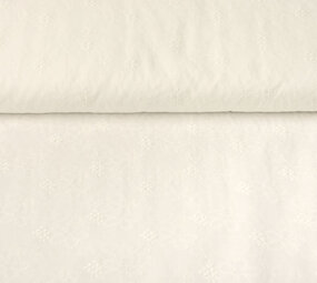 Broderie Anglaise Coton Levana Crème Broderie Anglaise Coton Levana Crème