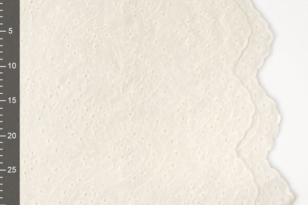 Embroidery Cotton Kiara Creme Embroidery Cotton Kiara Creme