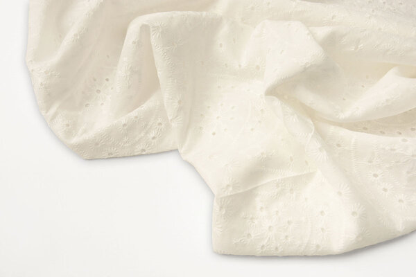 Embroidery Cotton Kiara Creme Embroidery Cotton Kiara Creme