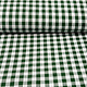 Gingham Check 16 mm Dark Green