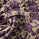 Jacquard Brocade Constance Purple