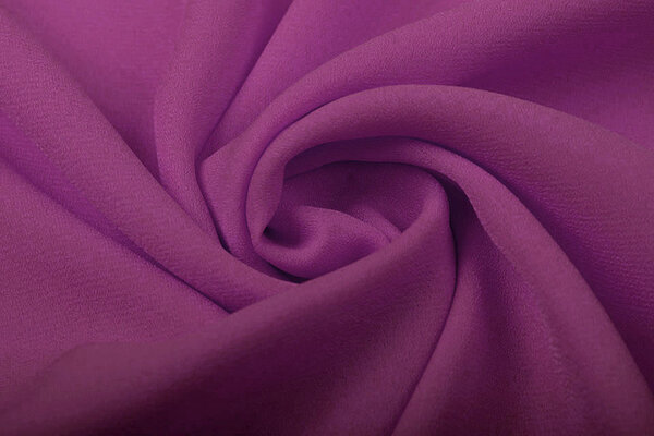 Crêpe Georgette Cyclamen Crêpe Georgette Cyclamen