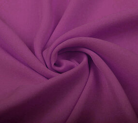 Crêpe Georgette Cyclamen Crêpe Georgette Cyclamen