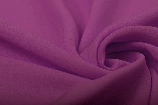 Crêpe Georgette Cyclamen Crêpe Georgette Cyclamen