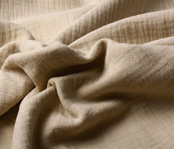 Oeko-Tex®  Double Gauze Fabric Beige