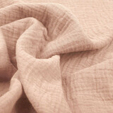 Oeko-Tex® Tela de Muselina Empolvado Claro Rosa Oeko-Tex® Tela de Muselina Empolvado Claro Rosa