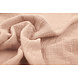 Oeko-Tex® Tessuto di Mussola Rosa Cipria Chiaro Oeko-Tex® Tessuto di Mussola Rosa Cipria Chiaro