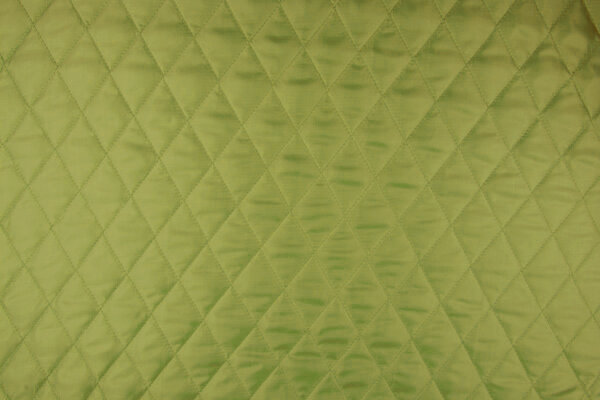 Quilted Lining Lime Green