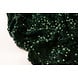 Velours à Sequins Vert Foncé Velours à Sequins Vert Foncé
