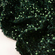 Sequins on Velvet Dark Green