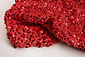 Pailletten op Velours Rood Pailletten op Velours Rood