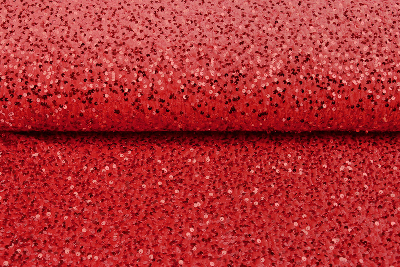 Lentejuelas sobre Terciopelo Rojo Lentejuelas sobre Terciopelo Rojo