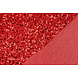 Paillettes su Velluto Rosso