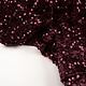 Sequins on Velvet Bordeaux