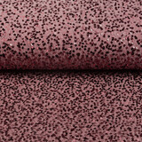 Velours à Sequins Rose Poudré