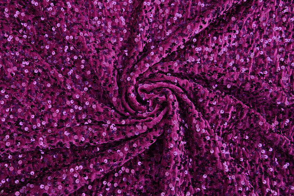 Sequins on Velvet Cyclamen Sequins on Velvet Cyclamen