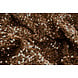 Velours à Sequins Marron Moka