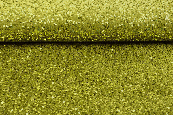 Paillettes su Velluto Verde Muschio Paillettes su Velluto Verde Muschio