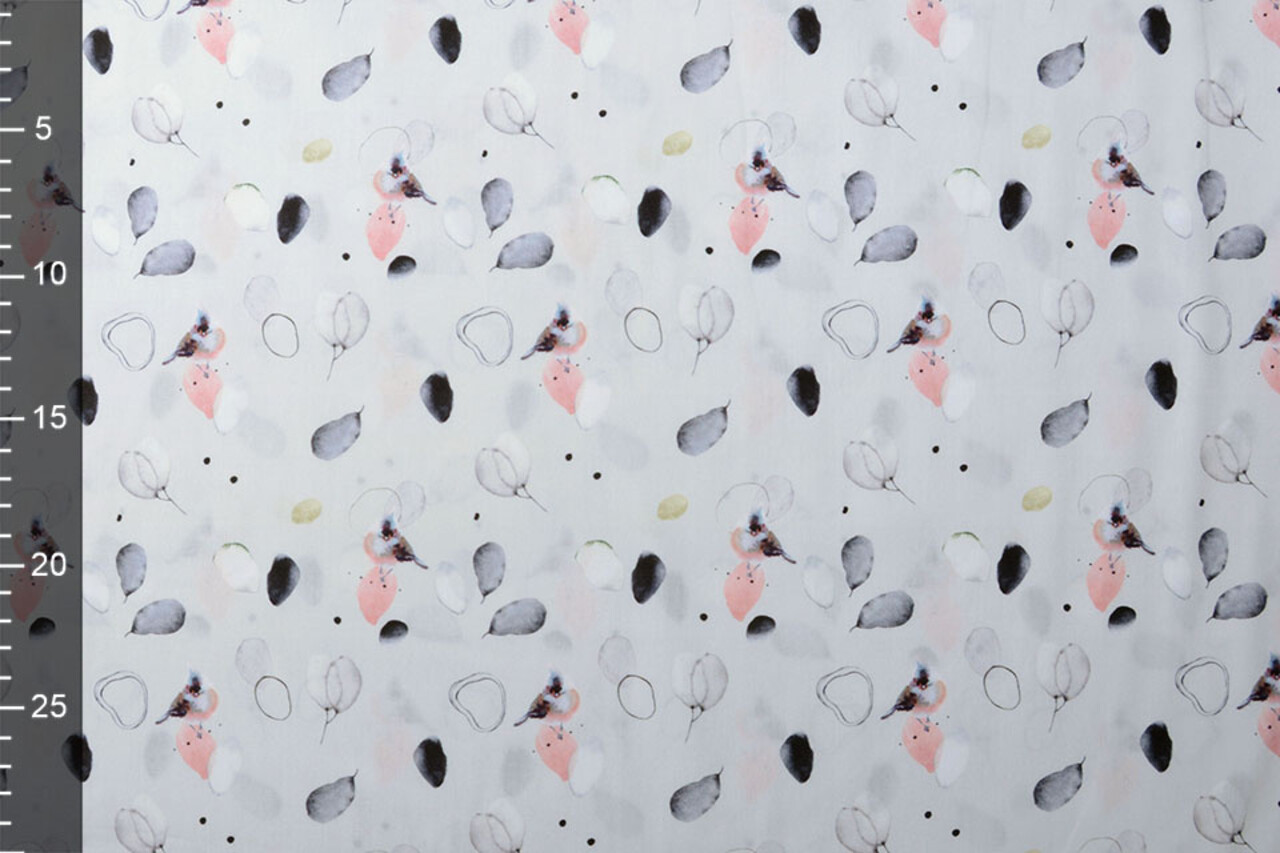 Oeko-Tex®  100% Digital Cotton Crested Tit Silver