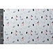 Oeko-Tex®  100% Digitale Cotone Kuifmees Argento