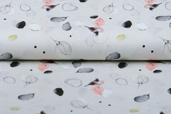 Oeko-Tex®  100% Digital Cotton Crested Tit Silver