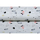 Oeko-Tex®  100% Digital Algodón Kuifmees Plateado