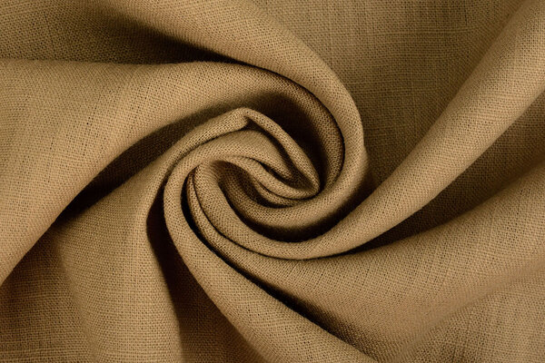 Oeko-Tex®  Gewaschenes Leinen Dunkel Sand