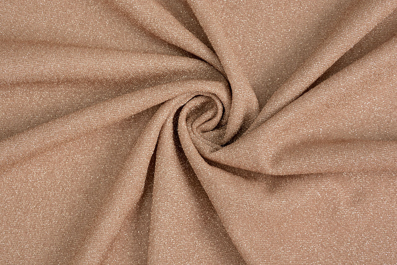 Lurex Tanz Champagne Rosa