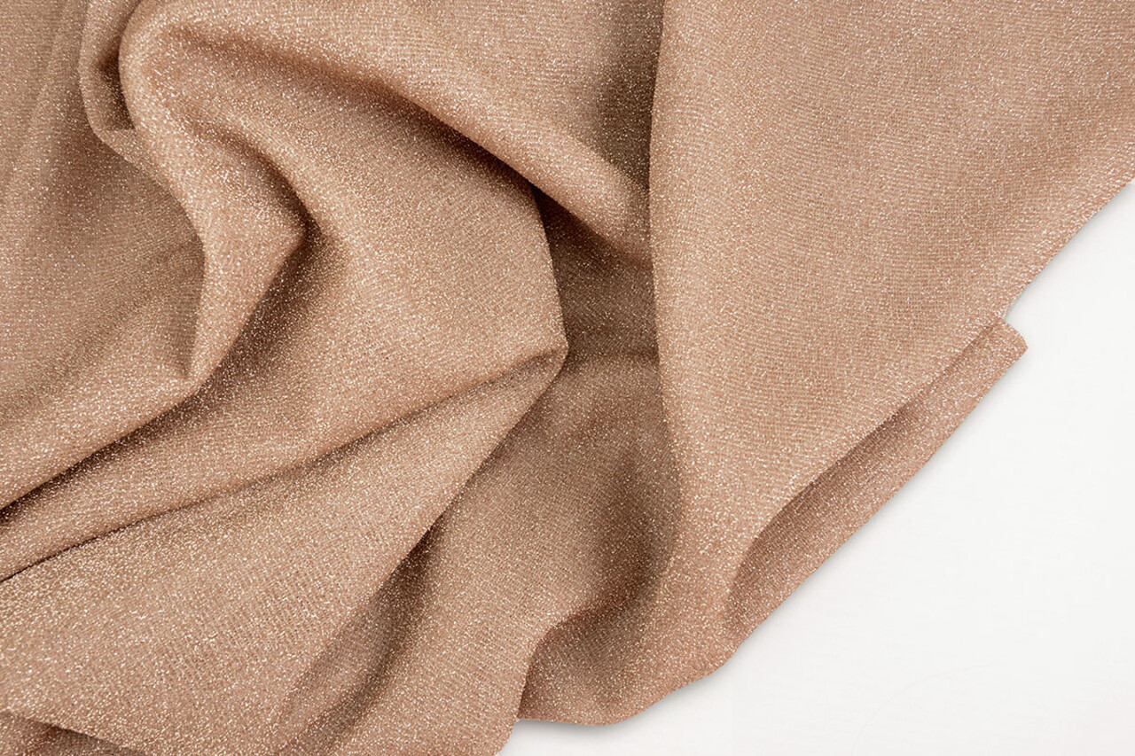 Lurex Dans Champagne Roze