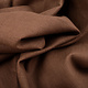 Oeko-Tex®  Washed Linen Red Brown