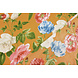 100 % Viscose Sophia Vlinder sur Roses Ocre 100 % Viscose Sophia Vlinder sur Roses Ocre